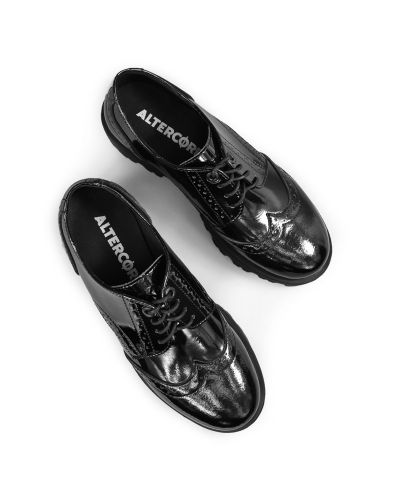 Altercore Nefi Vegan Black Patent,  Patent