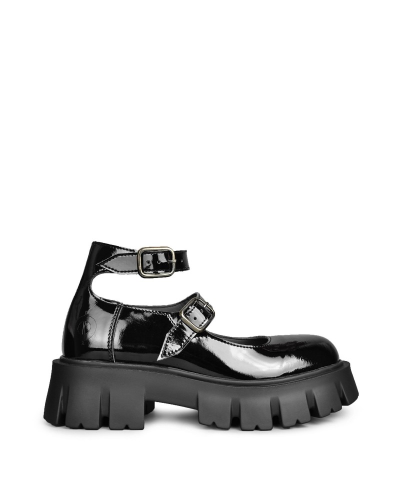 Altercore Constance Vegan Black Patent,  Patent