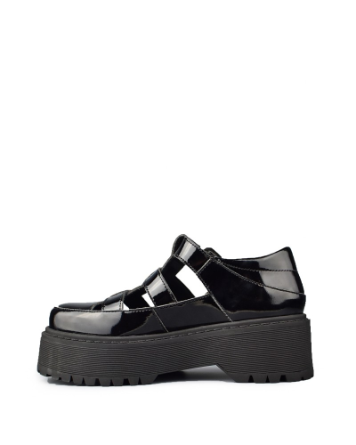 Altercore Silvia Vegan Black Patent,  Patent
