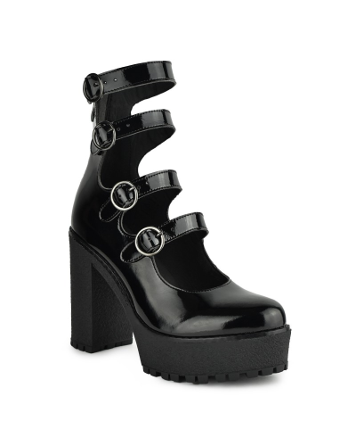 Altercore Rossie Vegan Black Patent,  Patent