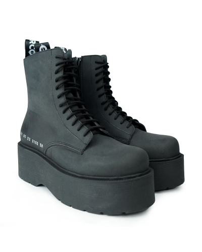 Altercore Auren Vegan Nubuck Black,  Schwarz