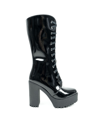 Altercore Alexa Vegan Black Patent,  Patent