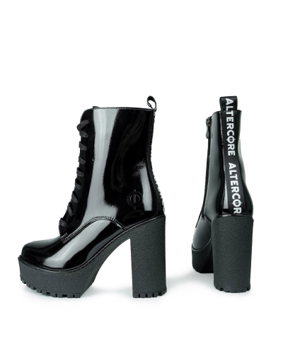 Altercore Ivy Vegan Black Patent,  Patent