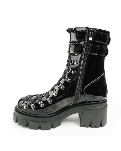 Altercore Chloe II Vegan Black Patent,  Patent