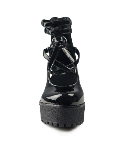 Altercore Topaz Vegan Black Patent,  Patent