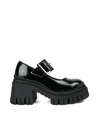 ALTERCORE GALIA VEGAN BLACK PATENT,  Patent