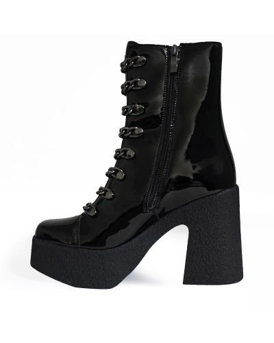 ALTERCORE ADELE VEGAN BLACK PATENT,  Patent