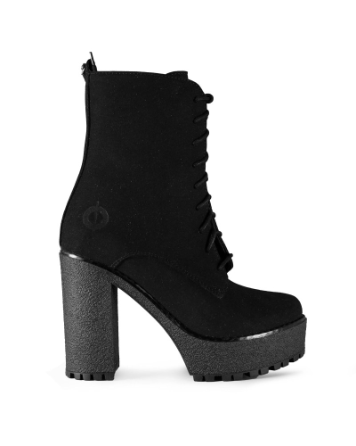 ALTERCORE IVY VEGAN BLACK SUEDE,  SUEDE