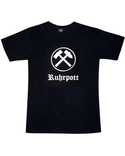 Mode Wichtig T-Shirt RUHRPOTT Logo black