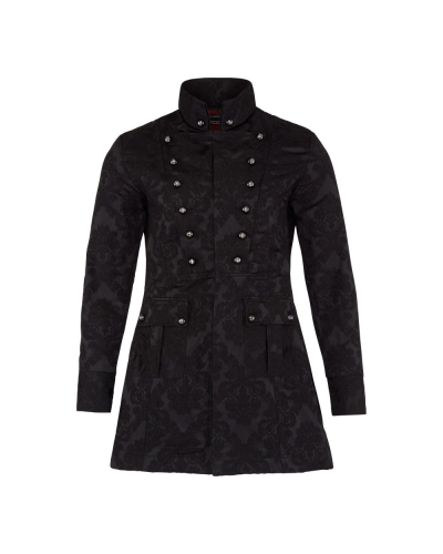 Aderlass Admiral Coat Brocade black