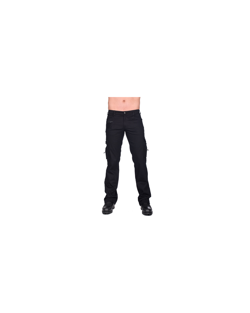 Black Pistol Explorer Pants Denim Schwarz