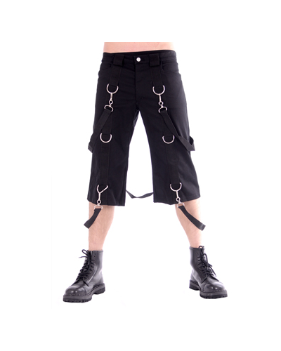 Aderlass Short Pants Denim Schwarz