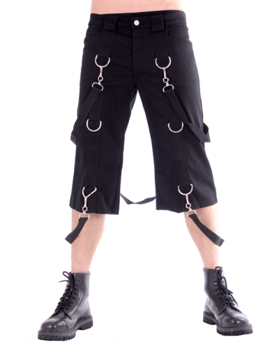 Aderlass Short Pants Denim Schwarz