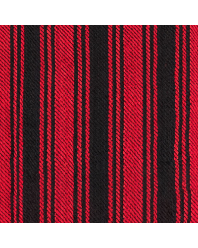 Black Pistol Baja Hoodie Wool Schwarz Rot