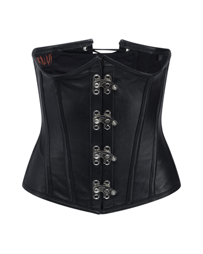 Aderlass Steampunk Underbust Corset Leather black