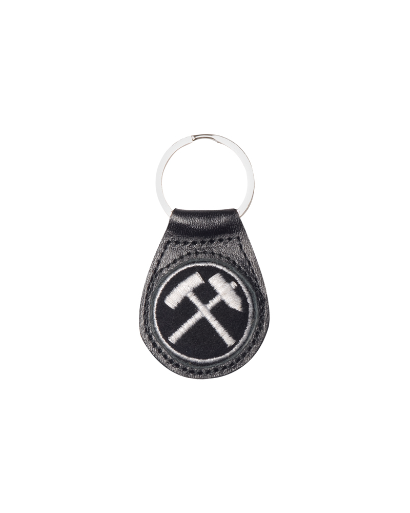 Leather Keyring RUHRPOTT Schwarz
