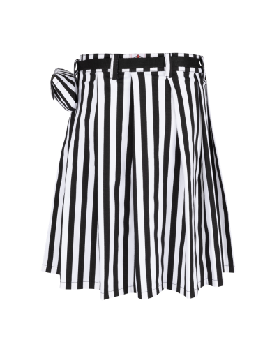 Black Pistol Short Kilt Stripe Schwarz-Weiss