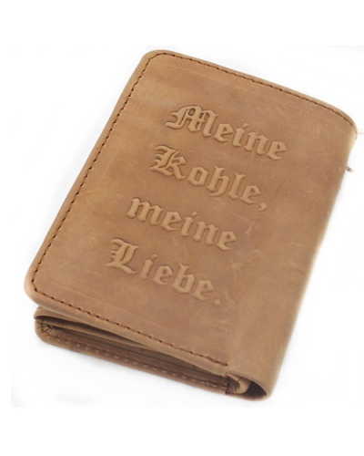 Mode Wichtig Wallet Leather RUHRPOTT Braun