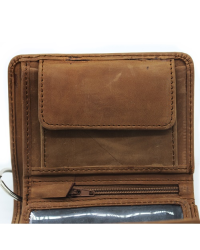 Mode Wichtig Wallet Leather RUHRPOTT brown