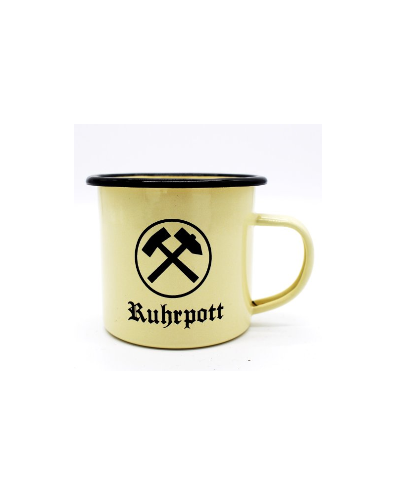 Vintage Tasse RUHRPOTT 350ml Creme White