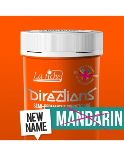Directions Hair Colour Fluorescent Orange 100ml