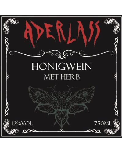Aderlass Met Honigwein Herb 12% vol 750ml
