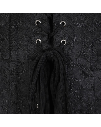 Aderlass Underbust Corset Brocade black