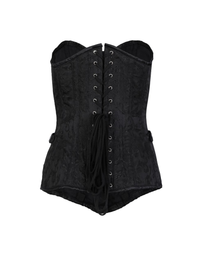 Aderlass Corset Brocade black