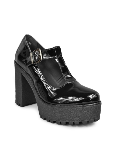 Altercore Lizzy Vegan Black Patent,  Patent