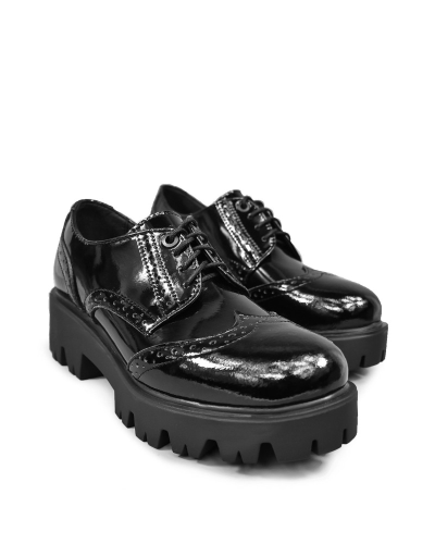 Altercore Nefi Vegan Black Patent,  Patent