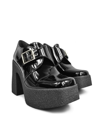 Altercore Rachel Vegan Black Patent,  Patent