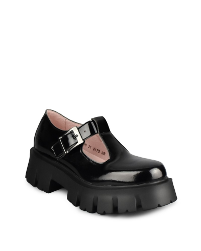 Altercore Jane Vegan Black Patent,  Patent