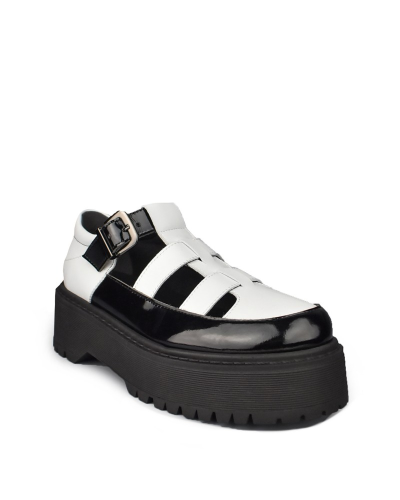 Altercore Silvia Vegan Black/White,  Schwarz-Weiss