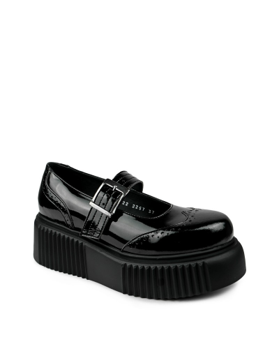 Altercore Anabelle Vegan Black Patent,  Patent