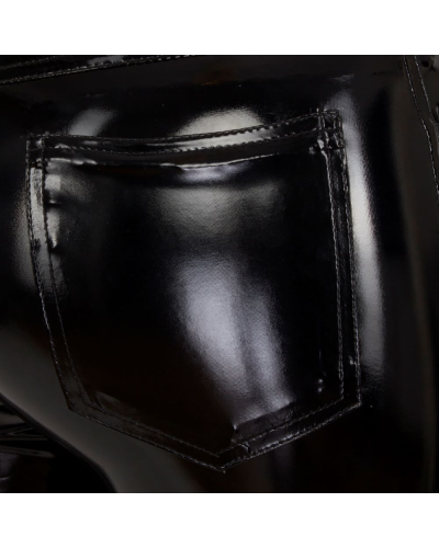 Lovesect Skinny Pants Shiny PVC black