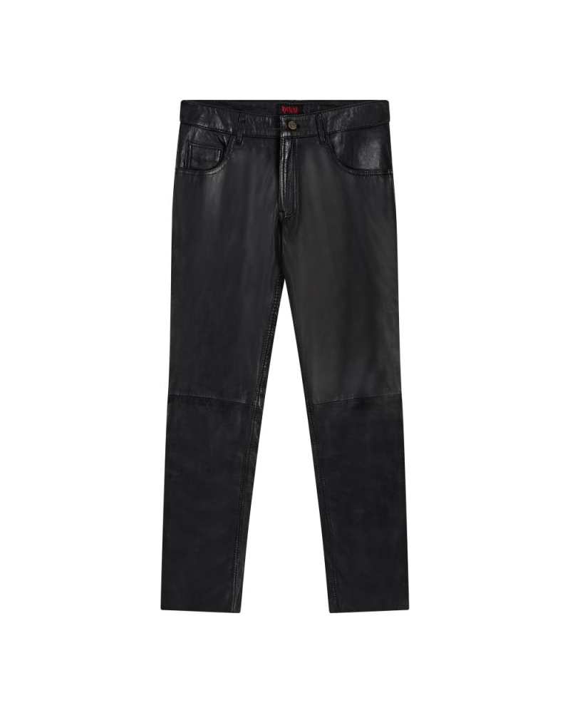 Aderlass Pants Nappa Leather black