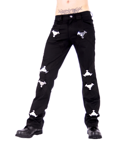 Aderlass Metal Pants Denim black