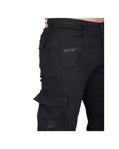 Black Pistol Explorer Pants Denim black