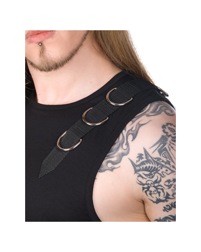 Aderlass Tank Vest Jersey black