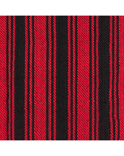 Black Pistol Baja Hoodie Wool black red