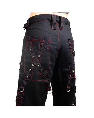 Aderlass Rave Pants black red