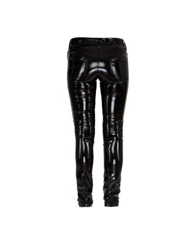Aderlass Skinny Pants Shiny PVC black