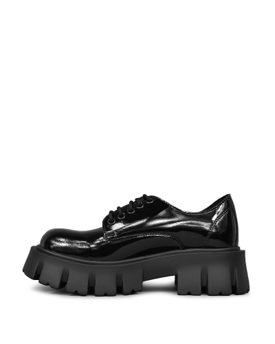 Altercore Deidra Vegan Black Patent,  Patent