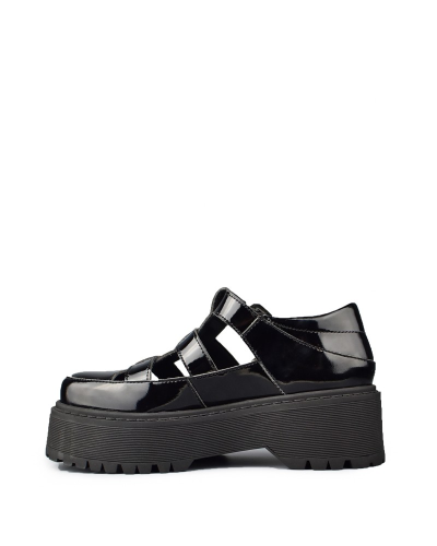 Altercore Silvia Vegan Black Patent,  Patent
