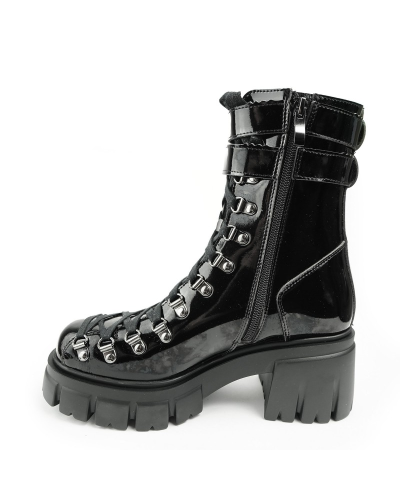 Altercore Chloe II Vegan Black Patent,  Patent