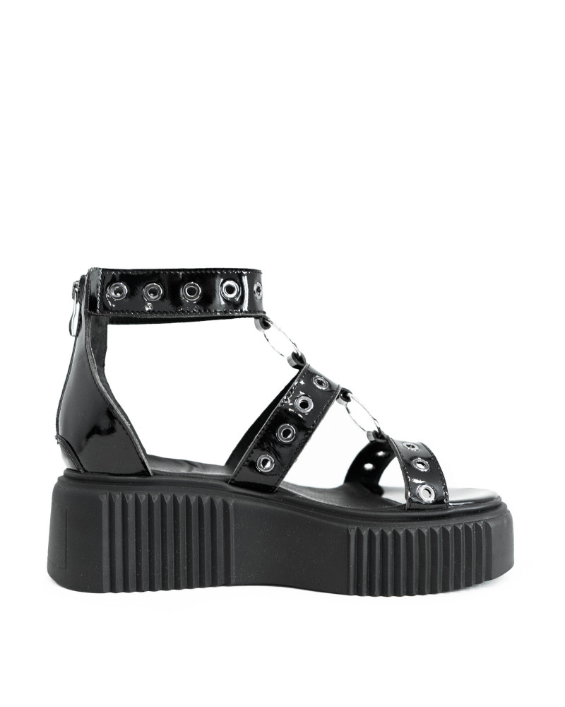 ALTERCORE PIPER VEGAN BLACK PATENT,  Patent