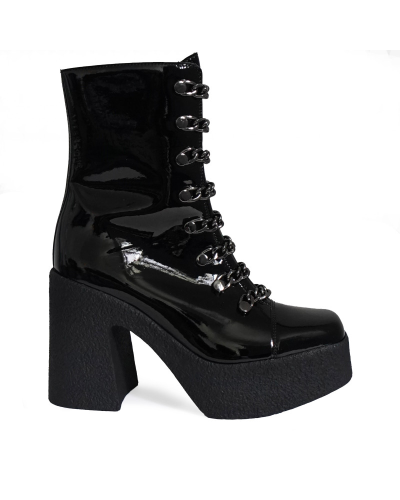 ALTERCORE ADELE VEGAN BLACK PATENT,  Patent