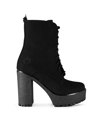 ALTERCORE IVY VEGAN BLACK SUEDE,  SUEDE