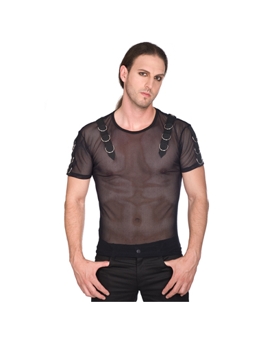 Aderlass Battle Shirt Net black