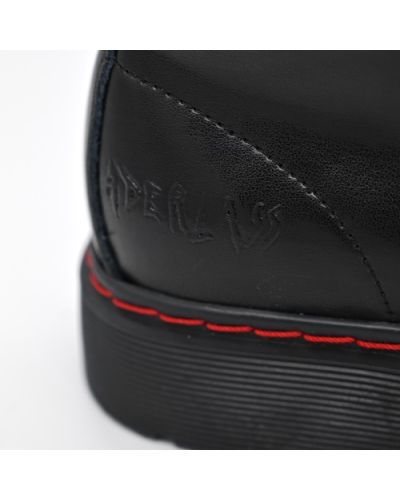 Aderlass 10-Eye Boots Leather black